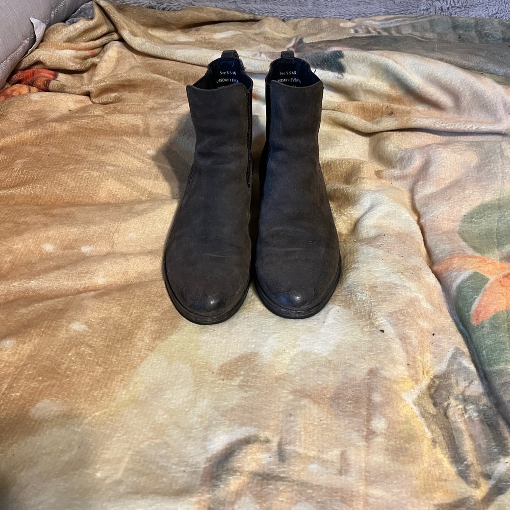 Thursday Boot Company Dark Brown Ankle Boots